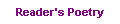 Reader's Poetry