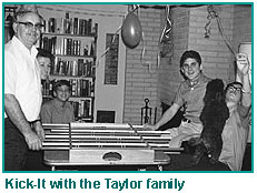 Kick-it with the Taylor Family
